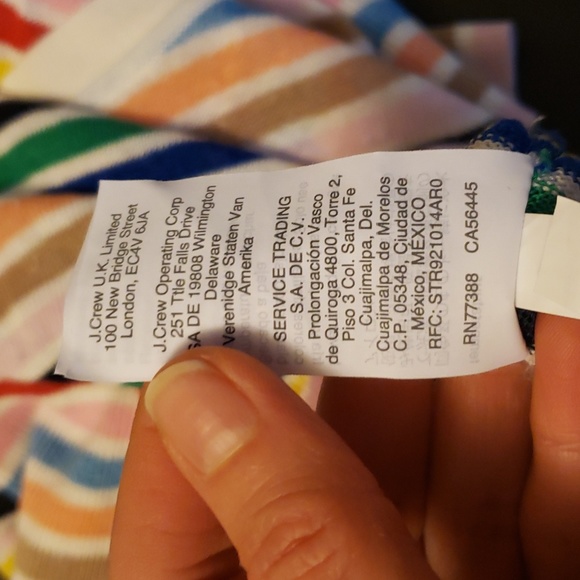 NWOT J. Crew Striped Top - Picture 9 of 9